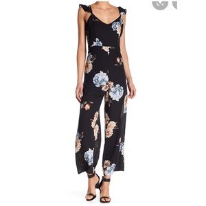 Black Floral jumpsuit !
